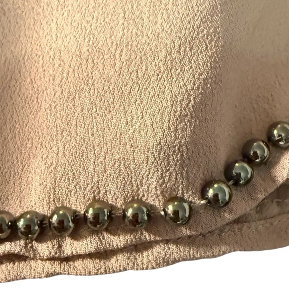 Revolve NBD Lourdes NEW Pink Beaded Halter Mini Dress Size S Statement Backless - Picture 14 of 15